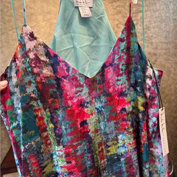 Nicole Miller Teal Dress - Picture 6 of 7